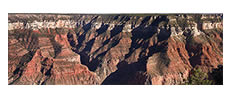 Late Afternoon Panorama No. 2, North Rim, Grand Canyon, AZ