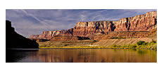 Colorful Reflections in the Colorado River, AZ