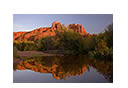 Reflections of Cathedral Rocks, Sedona, AZ