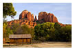 Late Light on Cathedral Rocks, Sedona, AZ