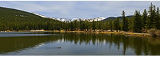 Echo Lake Panorama at the Foot of Mount Evans, CO