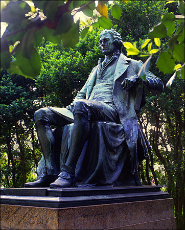 Mr. Jefferson on the Lawn, UVA
