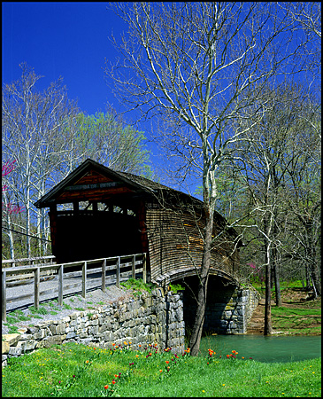 Humpback Bridge in Early Spring, VA