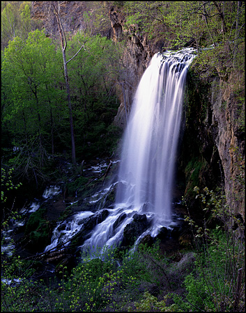 Falling Spring Falls in Early Spring, VA