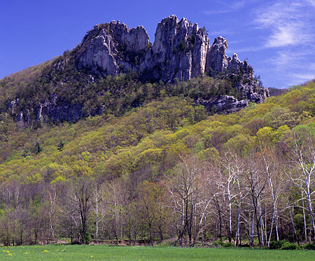 Early Spring at Seneca Rocks, WVA