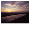 Boat at Sunrise, Mississippi River Valley, MN