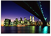 Brooklyn Bridge at Dusk, New York City, NY