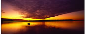 Sunset with Boat, Swift Creek Reservoir, Midlothian, VA