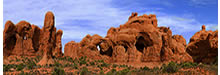 Double Arch Panorama, Arches National Park, UT