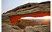 Sunrise Through Mesa Arch, Canyonlands National Park, UT