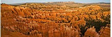 Late Light Panorama from Sunset Point, Bryce Canyon National Park, UT