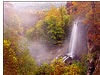Falling Spring Falls in an Autumn Mist, VA