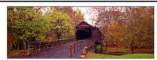 Humpback Bridge in Fall Mist, VA